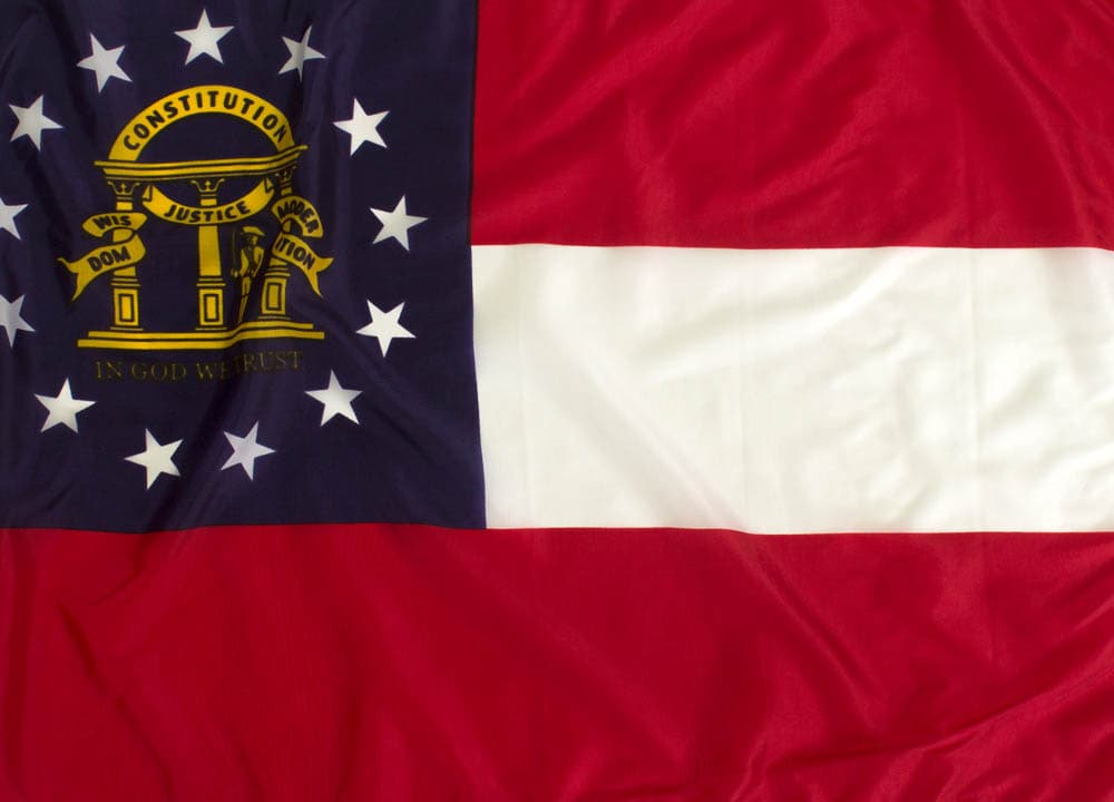 Georgia State Flag Georgia State Flag