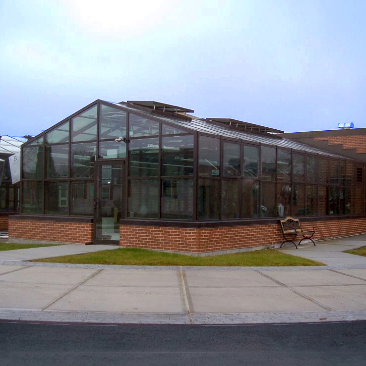 Chariho High School Greenhouses Crystal Structures Glazing