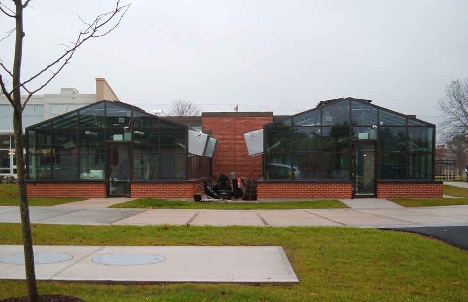 Chariho High School Greenhouses Crystal Structures Glazing