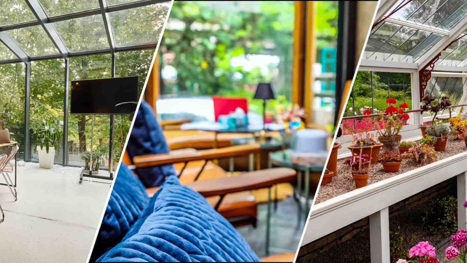 modern-glass-office-living-room-and-greenhouse-triptych